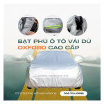 Bạt Phủ Ô Tô vải dù Oxford 3 lớp